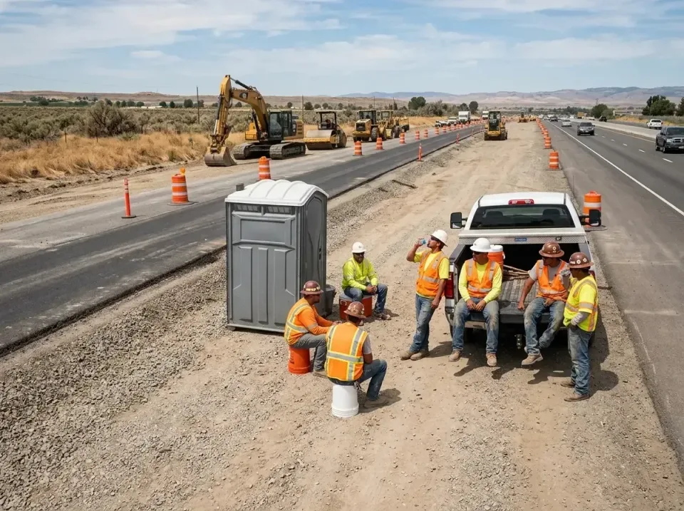 highway-road-construction-crew-007 — frequently asked questions, Porta Potty and Restroom Rentals in Dell Rapids, SD